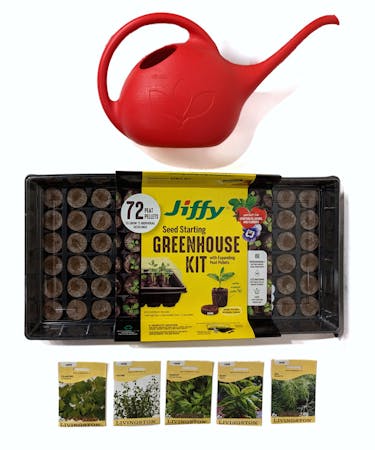 Plant Enabler - Seed Staring Kit With Herbs, Flowers, or Vegetables/Fruit