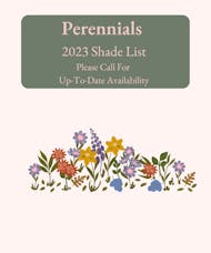 Garden Center Perennials - 2023 Shade List