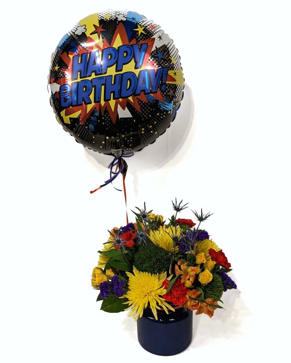 Birthday Flowers & Balloon Kalamazoo Birthday Gift Delivery