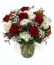 Today, Tomorrow, & Always - Romantic Roses & Hydrangea