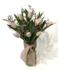 Ballet Slippers - Soft Tulips With Delicate Accents