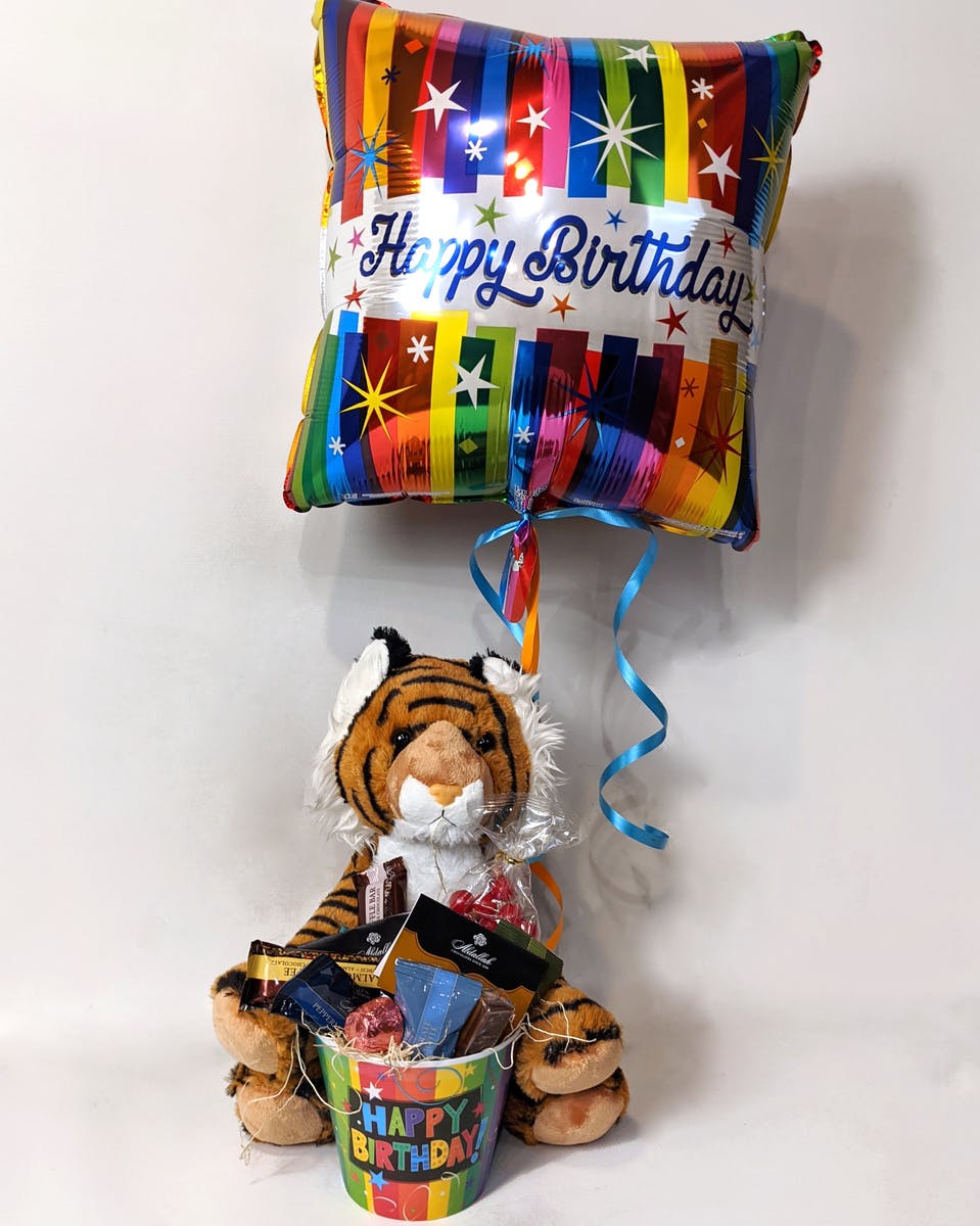 balloon and stuffed animal delivery