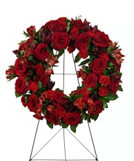 Ruby Red Wreath