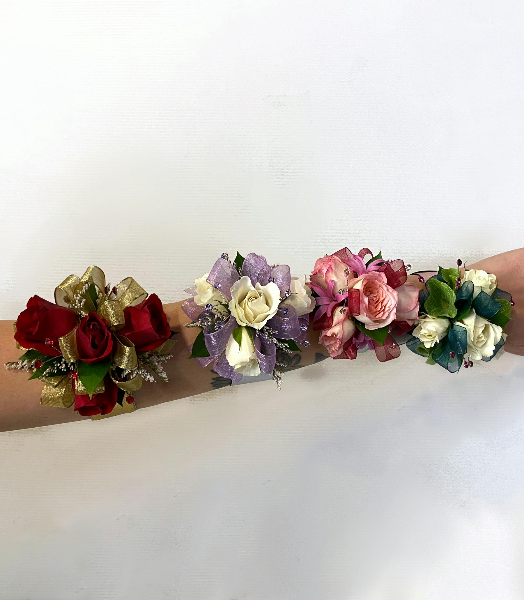 Wrist Corsage Kalamazoo (MI) SameDay Dance Flowers Delivered